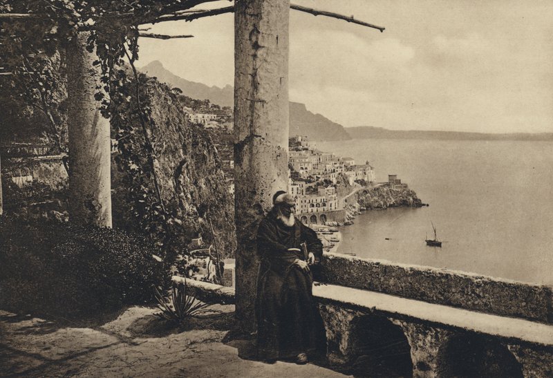 Nápoles: Amalfi, Panorama desde los Capuchinos de Italian Photographer