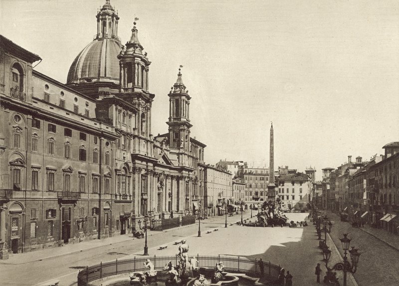 Plaza Navona de Italian Photographer