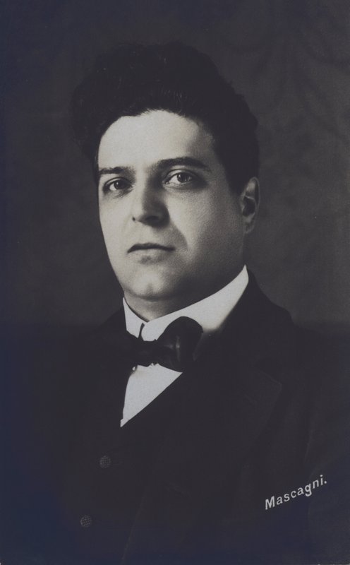 Pietro Mascagni, compositor italiano de la ópera Cavalleria Rusticana de Italian Photographer