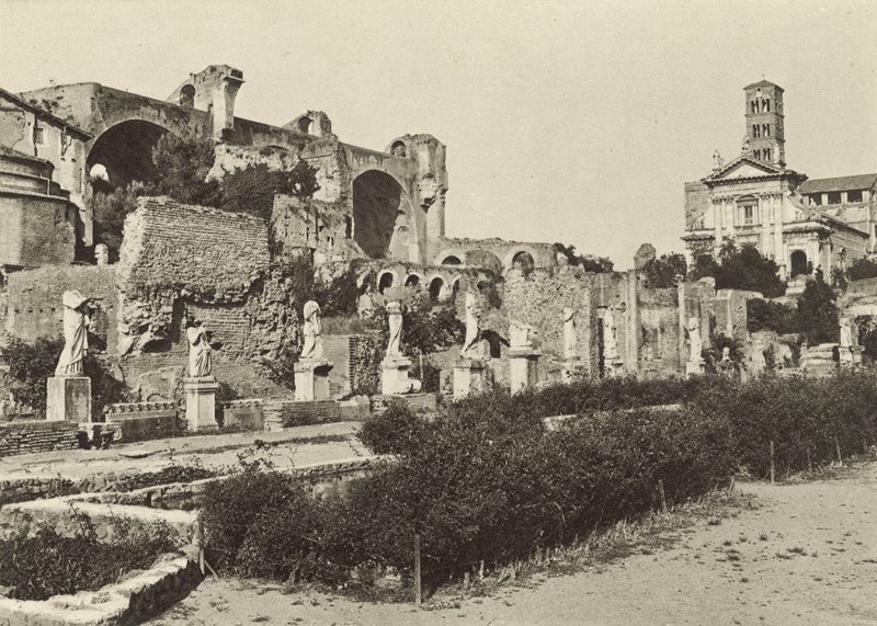 Foro Romano, Basílica de Constantino, Templo de Rómulo y Casa de las Vírgenes Vestales de Italian Photographer
