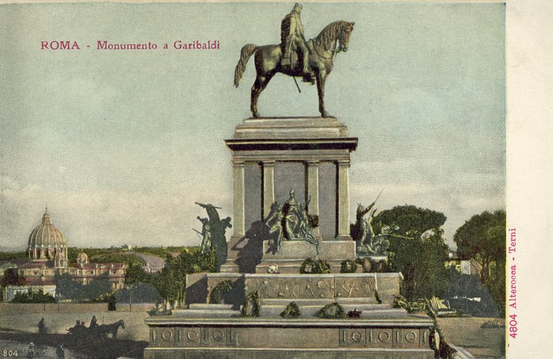 Roma, Italia, Monumento a Garibaldi de Italian Photographer