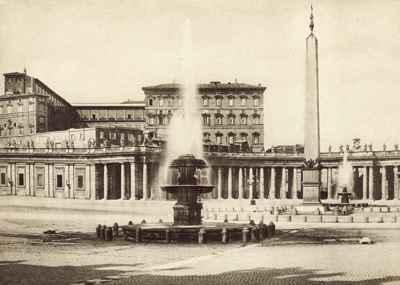 Plaza de San Pedro y Palacio Vaticano de Italian Photographer