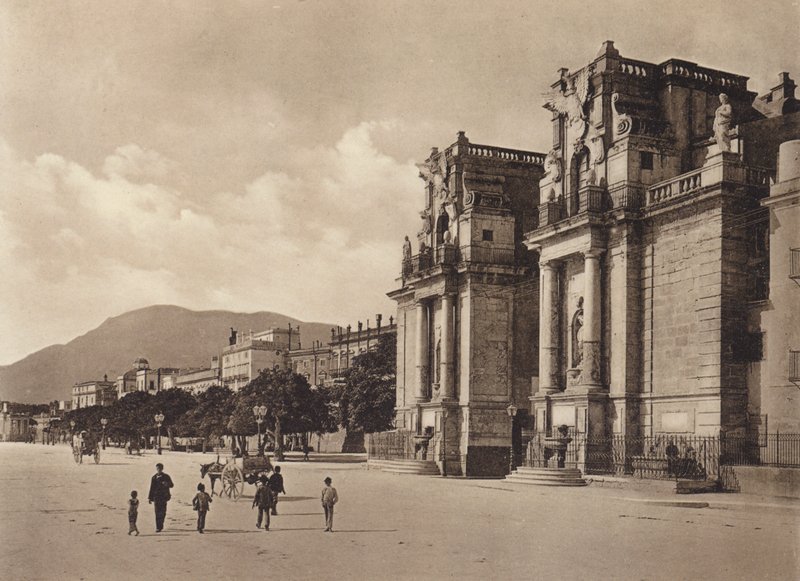 Sicilia / Sicilia: Porta Felice (foto en blanco y negro) de Italian Photographer