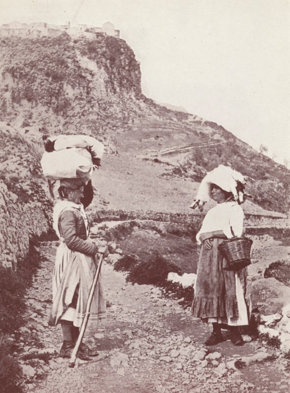 Sicilia: Camino de Mola (foto en blanco y negro) de Italian Photographer