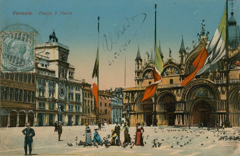 Plaza de San Marcos, Venecia de Italian Photographer