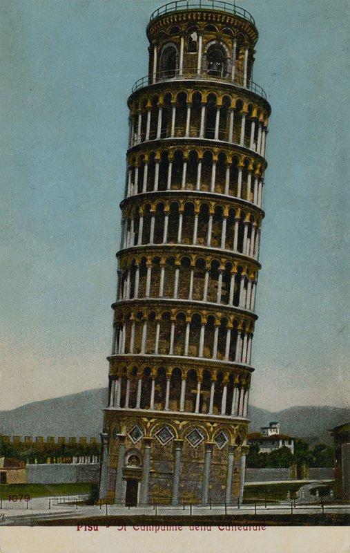 La Torre Inclinada de Pisa de Italian Photographer