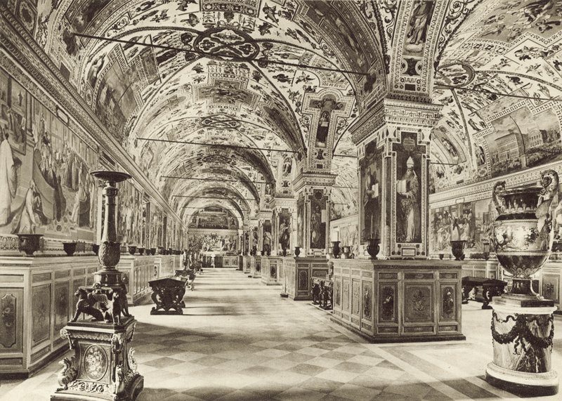 Biblioteca Vaticana, Primera Sala de Italian Photographer