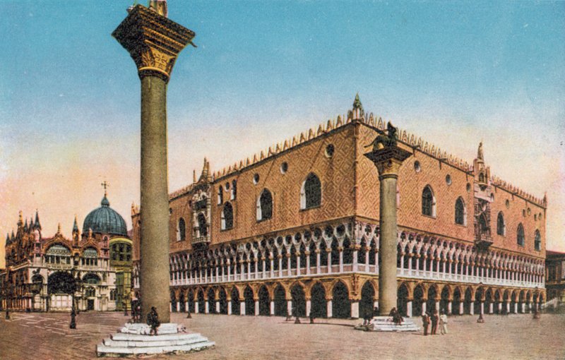 Venecia/Venecia: Palacio Ducal (foto en color) de Italian Photographer