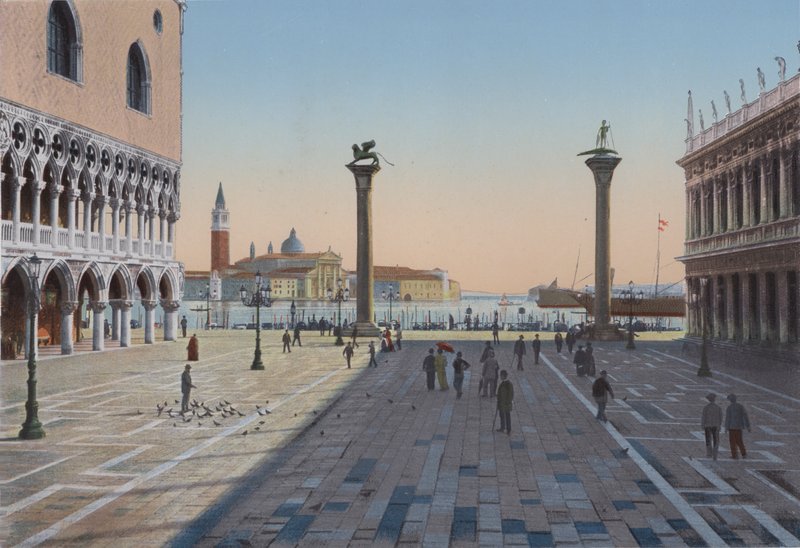 Venecia, Piazzetta San Marco y las dos columnas de Italian Photographer
