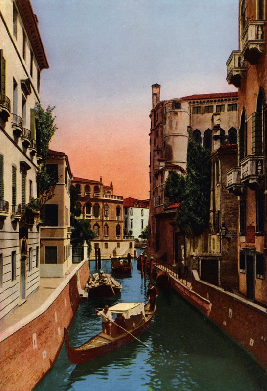 Venecia / Venice: Rio delle Meravegie (foto en color) de Italian Photographer