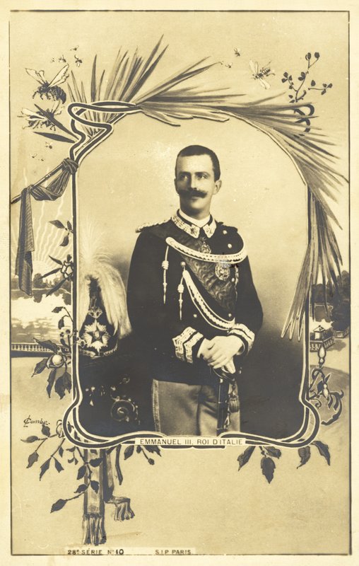 Víctor Manuel III, Rey de Italia de Italian Photographer