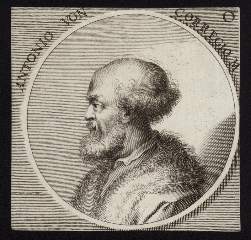Antonio da Correggio de Italian School