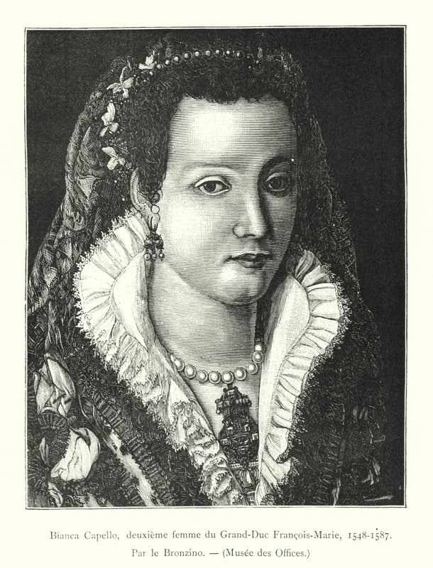 Bianca Capello, segunda esposa del Gran Duque Francisco María de Italian School
