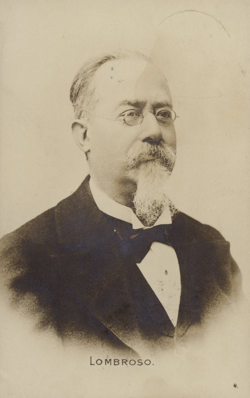 Cesare Lombroso (1835-1909), médico y criminólogo italiano de Italian School
