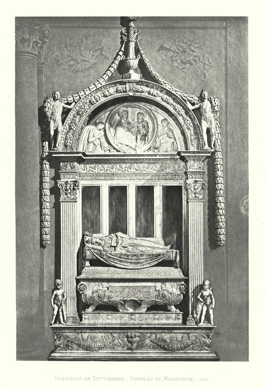 Desiderio da Settignano, Tumba de Marsuppini de Italian School