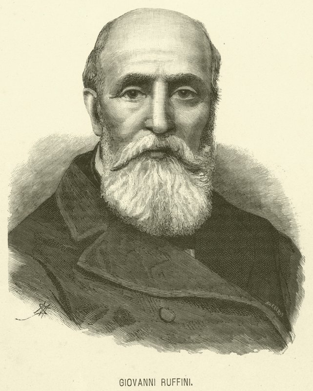 Giovanni Ruffini (grabado) de Italian School