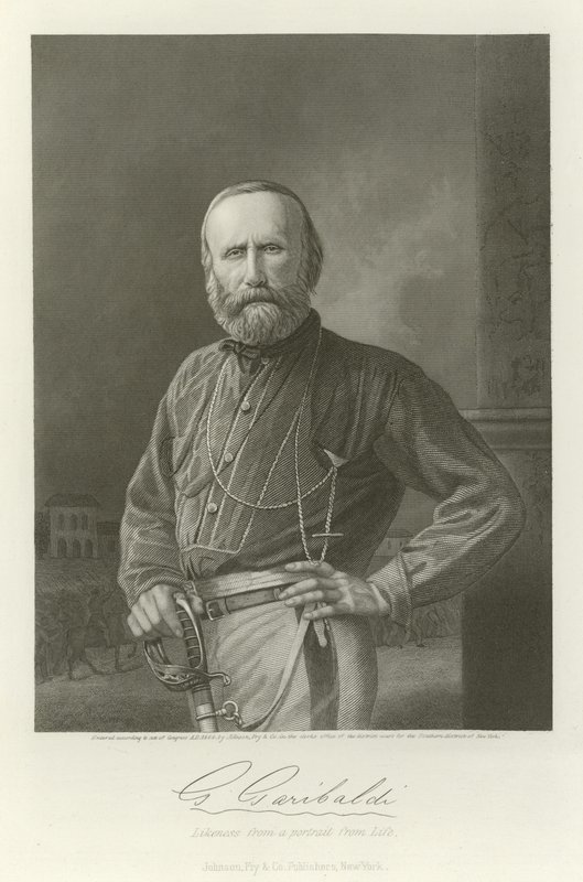 Giuseppe Garibaldi de Italian School