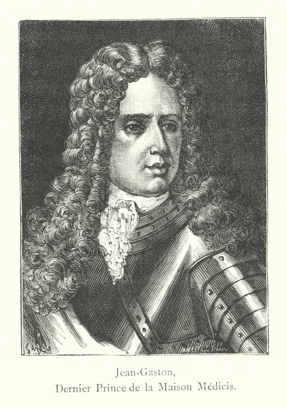 Juan Gastón, último príncipe de la Casa Médicis de Italian School