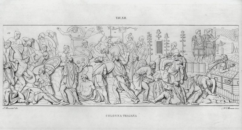 La Columna Trajana de Italian School
