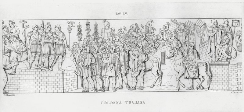 La Columna Trajana de Italian School