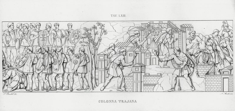 La Columna Trajana de Italian School
