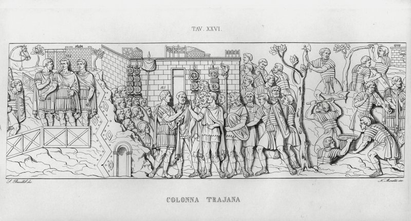La Columna Trajana de Italian School
