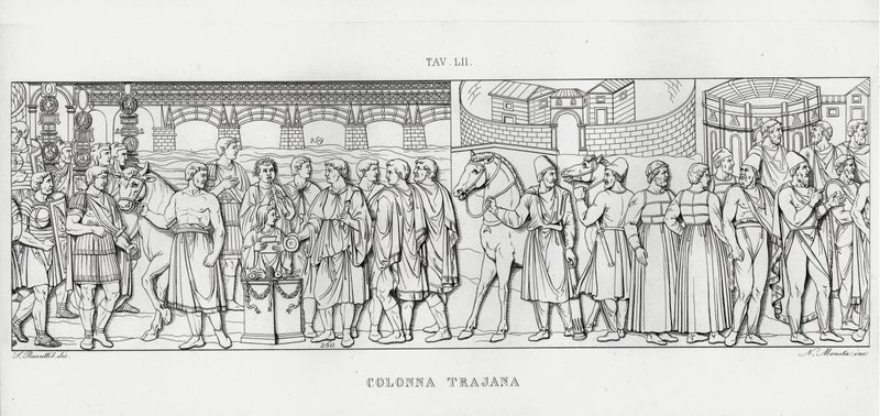 La Columna Trajana de Italian School