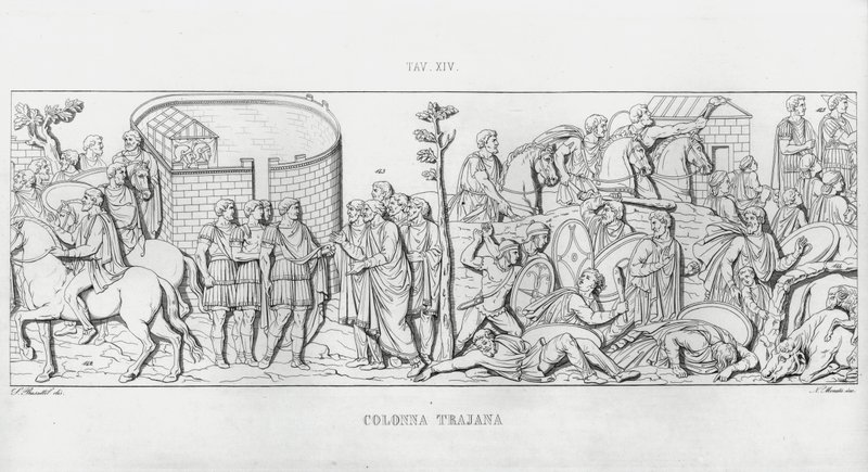 La Columna Trajana de Italian School