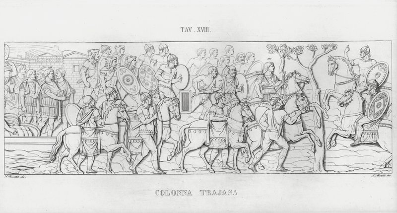 La Columna Trajana de Italian School