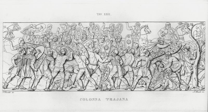 La Columna Trajana de Italian School