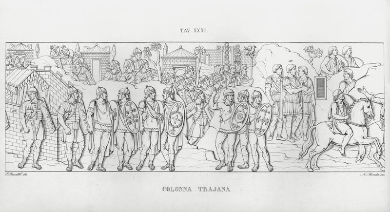 La Columna Trajana de Italian School