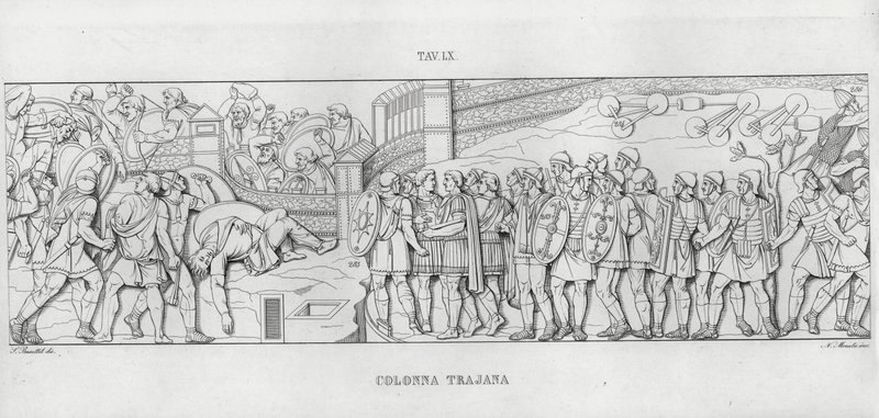 La Columna Trajana de Italian School