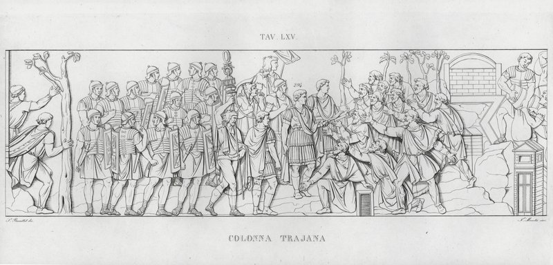 La Columna Trajana de Italian School