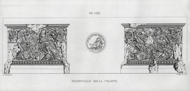 La Columna Trajana de Italian School