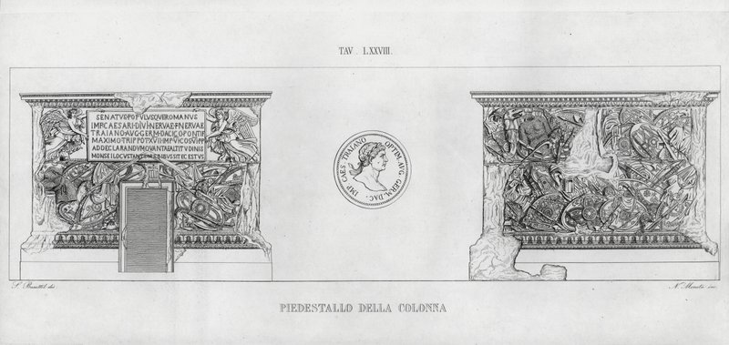 La Columna Trajana de Italian School
