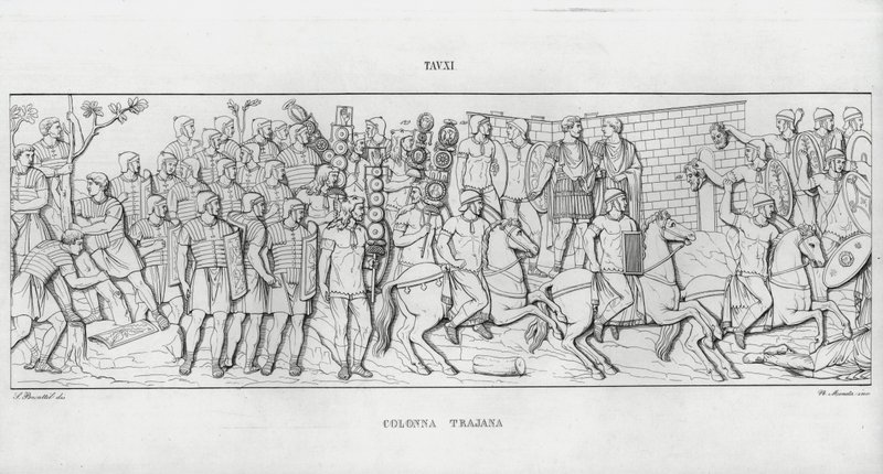 La Columna Trajana de Italian School
