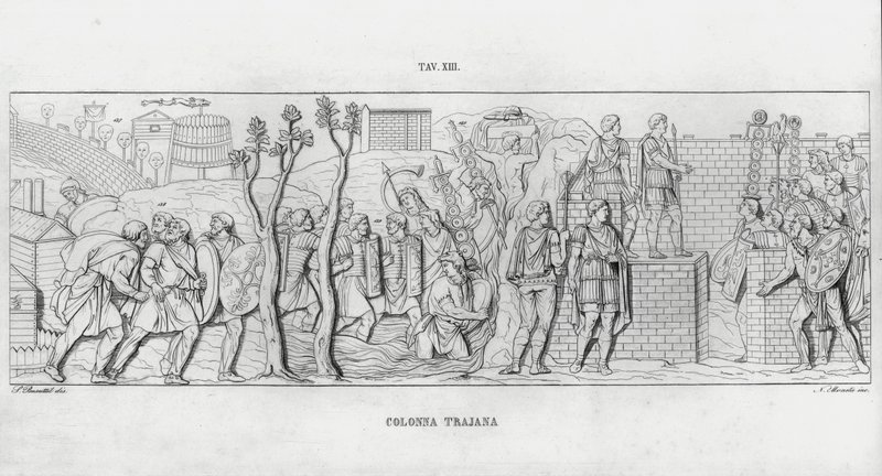 La Columna Trajana de Italian School
