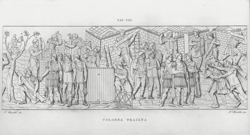 La Columna Trajana de Italian School