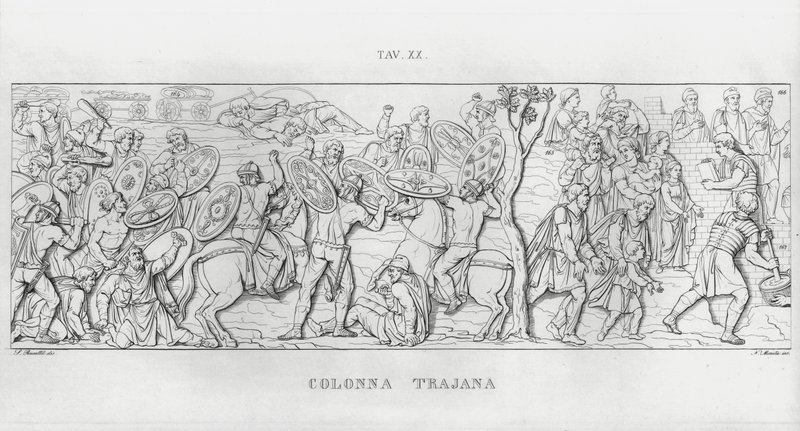 La Columna Trajana de Italian School