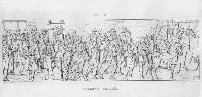 La Columna Trajana de Italian School