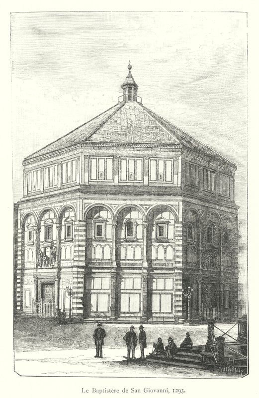 El Baptisterio de San Giovanni de Italian School