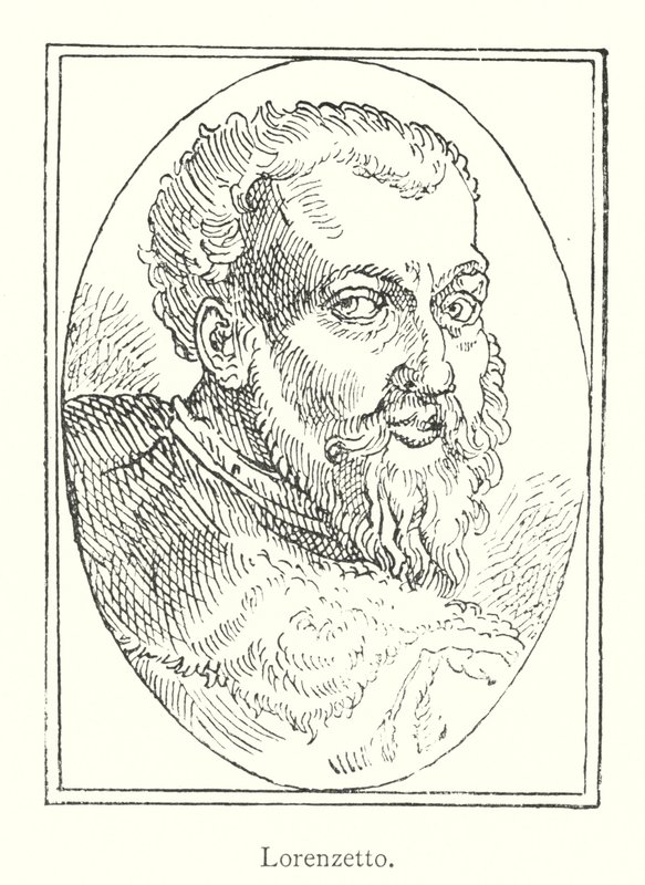 Lorenzetto (grabado) de Italian School