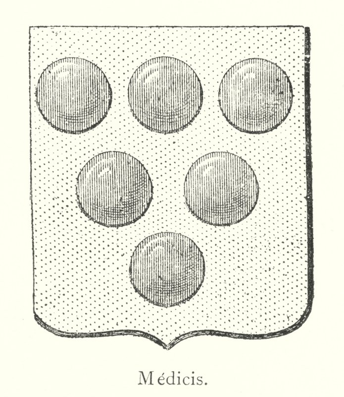 Médicis (grabado) de Italian School