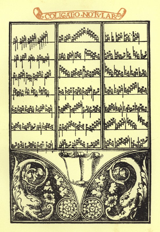 Página del Thoscanello della Musica de Petro Fiorentino de Italian School