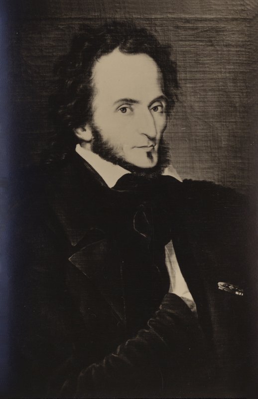 Retrato de Niccolo Paganini de Italian School
