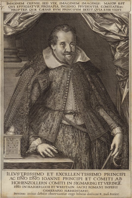 Retrato del Príncipe Juan de Hohenzollern-Sigmaringen de Italian School