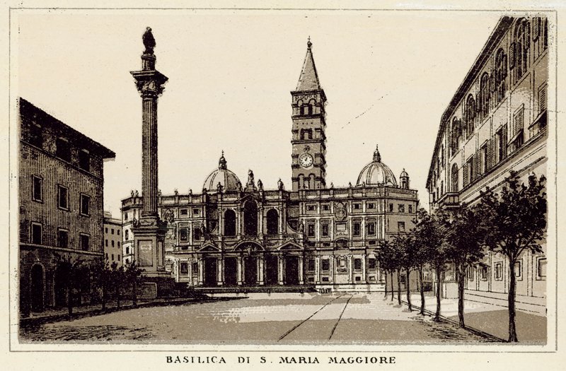 Roma: Basílica de Santa María la Mayor de Italian School