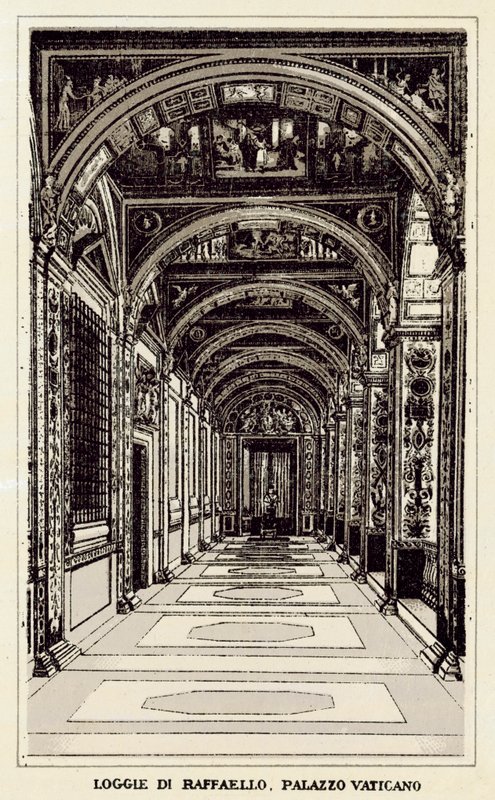 Roma: Logias de Rafael, Palacio Vaticano de Italian School