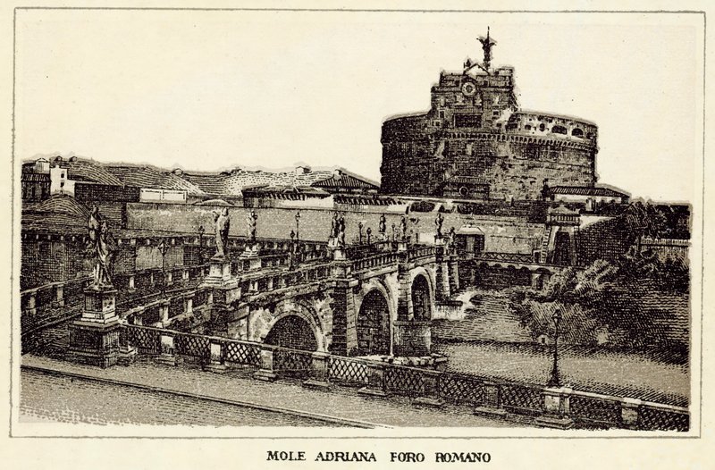 Roma: Mole Adriana Foro Romano de Italian School