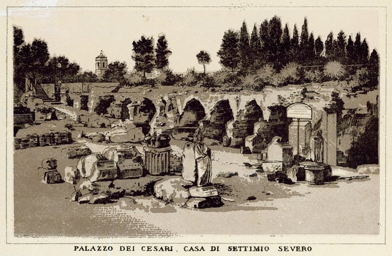 Palacio de los Césares, Casa de Septimio Severo de Italian School